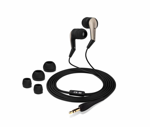 Sennheiser - CX 95 Style - un casque ‘In-Ear’ pour source audio portable., cliquez pour agrandir 