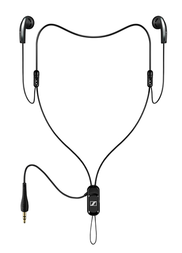 Sennheiser - MXL 560 Black - Casque Lanyard avec boucle dtachable pour baladeur audio, cliquez pour agrandir 