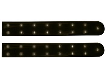 Double barette de LED autoadhsive - blanc - 15cm - 12vcc, cliquez pour agrandir 