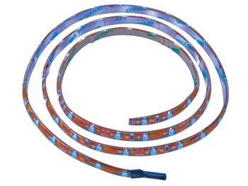 Flexible  Led tanche - Bleu - 300 Led - 5m, cliquez pour agrandir 