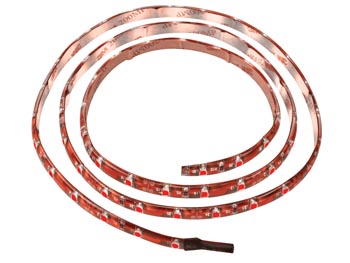 Flexible  Led tanche - Rouge - 300 Led - 5m, cliquez pour agrandir 