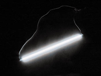 Tube Fluorescent A Cathode Froide, Ã˜4Mm Longueur : 30Cm, Blanc, cliquez pour agrandir 