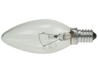 Lampe De Rechange Pour Vdl80Fb, 40W, 230Vca, Douille E14, cliquez pour agrandir 