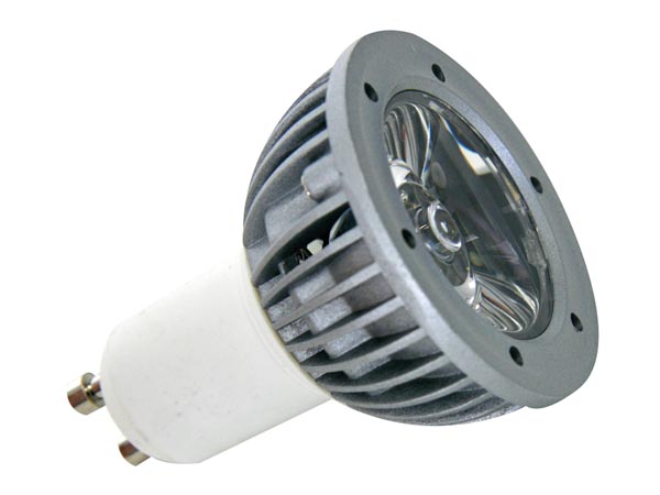 1w Led Lamp - Cold White (6400K) - 230V - Gu10, cliquez pour agrandir 