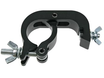 Collier truss clamp - noir - petites dimensions - 200kg - 50mm, cliquez pour agrandir 