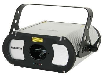 Projecteur laser, bleu - 100mw - 7 canaux DMX, cliquez pour agrandir 