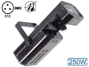 Scanner Professionnel Msd 250W - Dmx 6 Canaux (Exciter250), cliquez pour agrandir 
