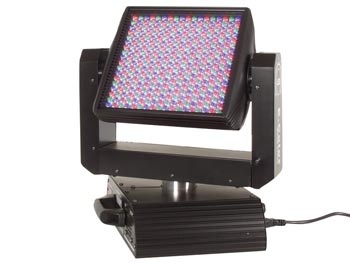 PROJECTEUR LYRE À LEDs - WASH - 10 CANAUX - LEDs DE 10mm, cliquez pour agrandir 