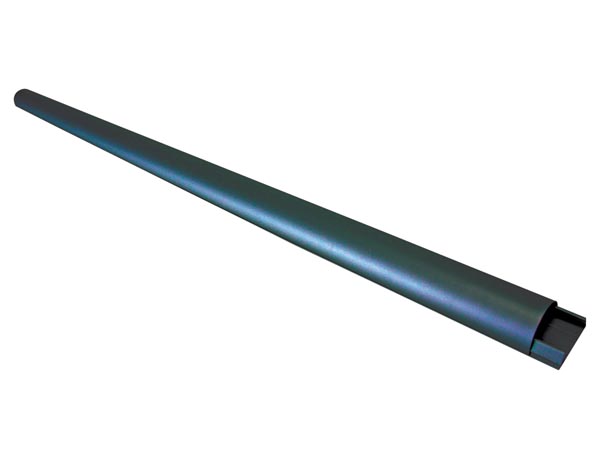 Goulotte Passe-câbles - Aluminium - 33mm X 1100mm  - Noir, cliquez pour agrandir 