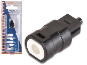Adaptateur Optique Jack 3.5mm Femelle vers Toslink Mâle, cliquez pour agrandir 