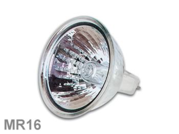 Ampoule halogne - MR16 - 50W / 12V, cliquez pour agrandir 