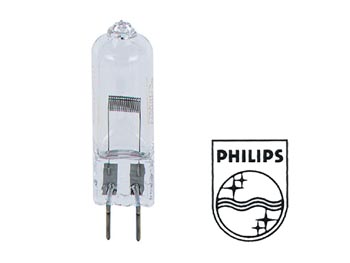 Ampoule halogène Philips - 250W / 24V - EHJ G6.35 - 3400°K - 50H, cliquez pour agrandir 