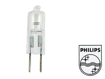 Ampoule halogène Philips - 50W / 12V - BRL G6.35 - 3300°K - 50H, cliquez pour agrandir 