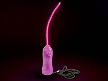 Baton Electroluminescent Rose, 15cm, cliquez pour agrandir 
