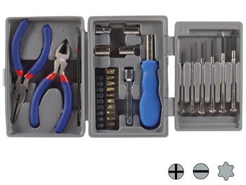 Mallette compacte  25 outils, cliquez pour agrandir 