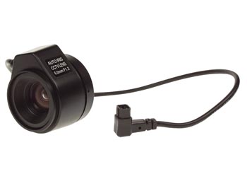 Objectif CCTV standard 6mm / f1.2 - Iris automatique DC - CAML16, cliquez pour agrandir 
