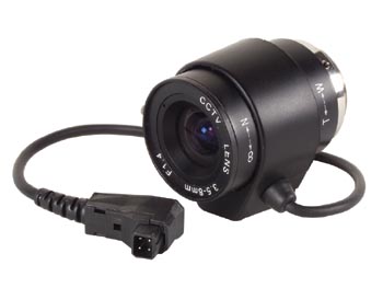 Objectif zoom CCTV 1.4 / 3.5-8mm - CAML1ZB, cliquez pour agrandir 