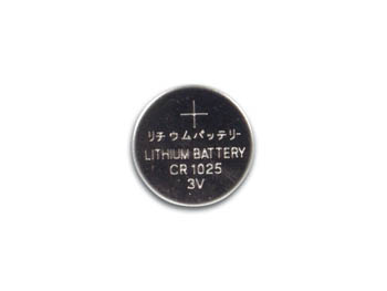 Pile bouton Lithium - CR1025C - 3V - 30mAh - 10x2.5mm, cliquez pour agrandir 