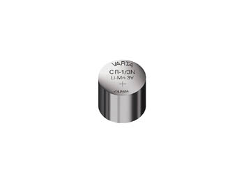 Pile Lithium Varta - CR1/3N - 3.0V - 170mAh - 11.6 x 10.8mm, cliquez pour agrandir 