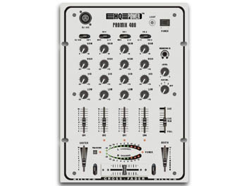 Table de Mixage Professionnelle Stereo 4 Canaux + 2 Entrees Micro, cliquez pour agrandir 