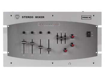 Table de Mixage Stereo 4 Canaux, cliquez pour agrandir 