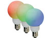 Ampoule LED RGB - e27 - 20 LED - ø80mm