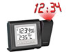 Horloge dcf avec projection de l'heure et affichage de la température intérieure