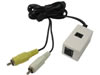 Câble adaptateur Mini-DIN vers fiche RCA