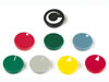 Couvercle pour Bouton 15mm (Rouge - Blanc Ball)