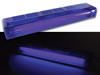 Lumiere Noire 15W + Armature en Plastique Transparent Bleu
